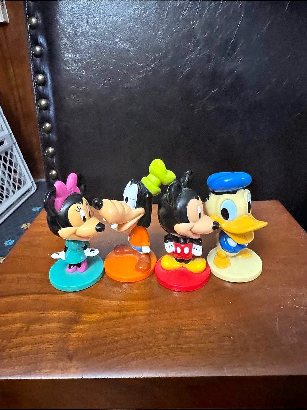 Disney Mickey Minnie Goofy Donald Figures Set